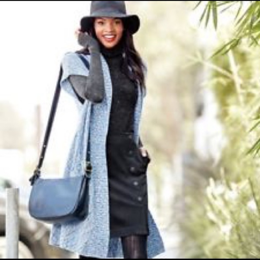 Cabi Napa Vest #3165 Duster sweater